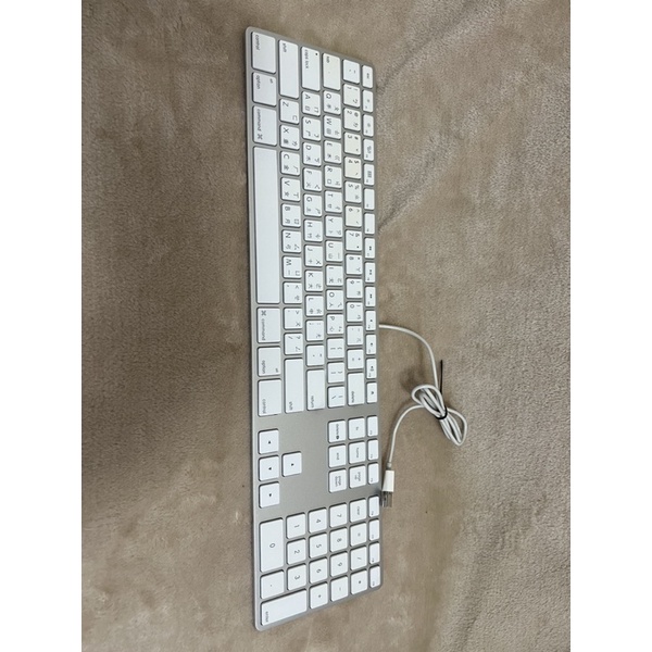 蘋果 APPLE A1243 USB 有 線鐽盤數宇小鞬盤