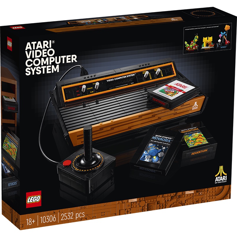 LEGO 10306  雅達利主機 Atari 2600 遊戲機《熊樂家 高雄樂高專賣》Icons
