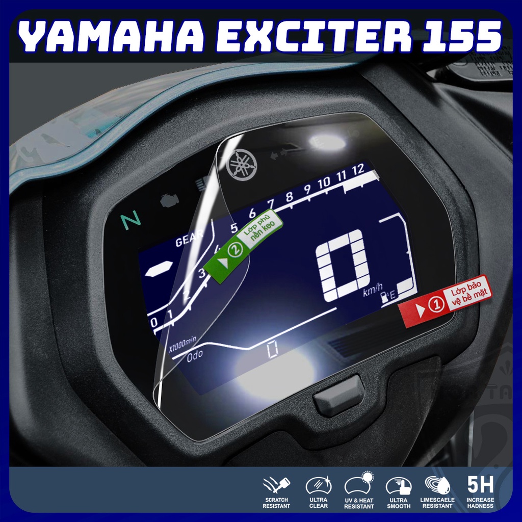 Exciter 155 錶盤保護貼 [YAMAHA Y16ZR] PPF 防刮錶盤 Ex 155