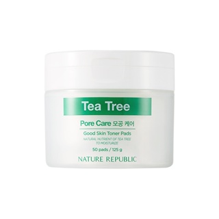 Nature Republic 好的皮膚茶樹安培碳粉50墊125克