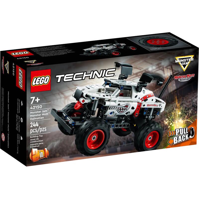 樂高 LEGO 42150 TECHNIC 迴力卡車 Monster Mutt™