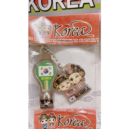韓國傳統服飾娃娃 - 造型指甲剪 鑰匙圈  韓國進口（方便大家湊免運使用）😊