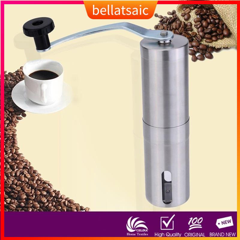 Manual Coffee Grinder Conical Burr Mill Bean Hand Grinder Po