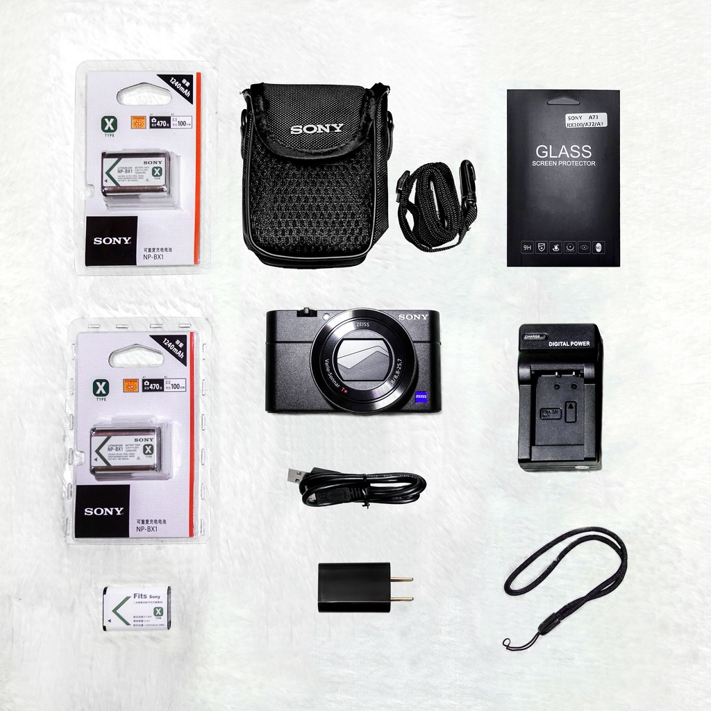 【低售】Sony RX100 M5數位相機 公司貨+Sony相機包+座充+3顆電池-RX100M5