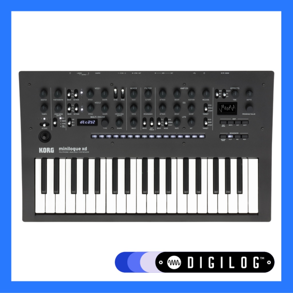 [DigiLog] Korg Minilogue XD 合成器鍵盤 電子實驗聲響音樂創作