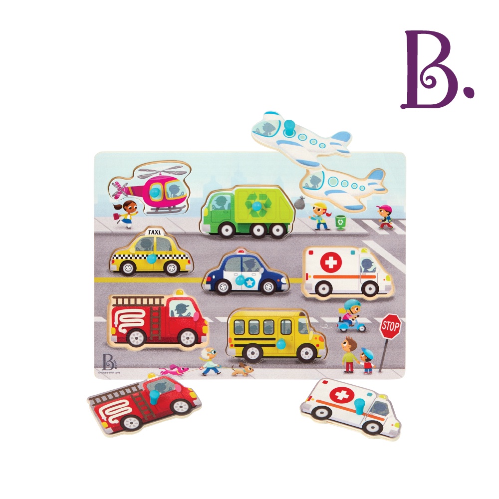B.Toys 尋找打卡點-即時路況 拼圖 小朋友 兒童拼圖