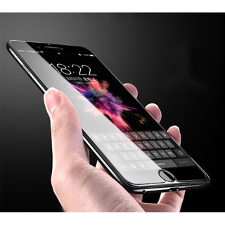 適用於iPhone 5 5S SE 6 6S 7 8 Plus XR X超薄高清防摔鋼化膜蘋果抗指紋膜前保護貼防塵