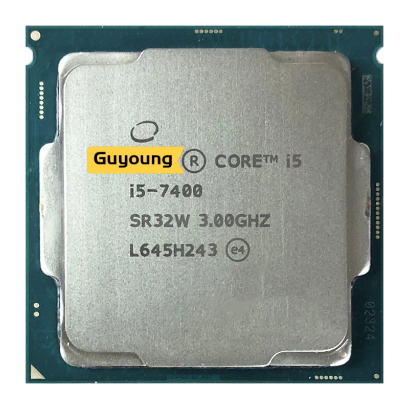 Core i5-7400 i5 7400 3.0 GHz 二手四核四核線程 CPU 處理器 6M 65W LGA 115