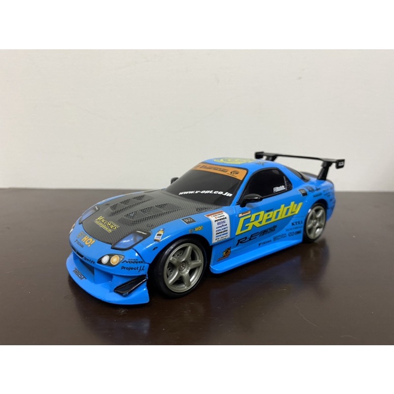 （售罄）Mazda RX-7 FD3S TAKARA TOMY DRIFT PACKAGE LIGHT 甩尾遙控車 雨宮