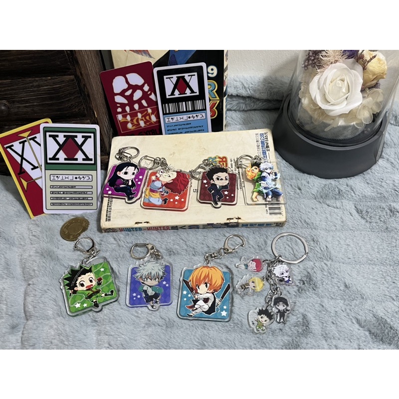 ［獵人Q版壓克力吊飾］hunter x hunter庫洛洛全職獵人小杰西索奇犽酷拉皮卡雷歐力