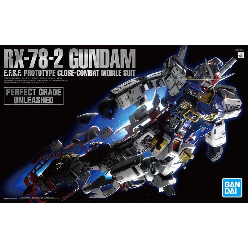 【豐模院】PG UNLEASHED 1/60 RX-78-2 Gundam 初鋼 組裝模型