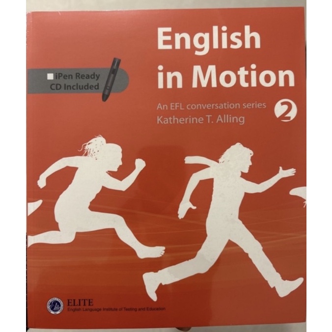 全新/English in Motion2 (含CD)/ ELITE菁英美語/ELITE/菁英/點讀筆/ipen