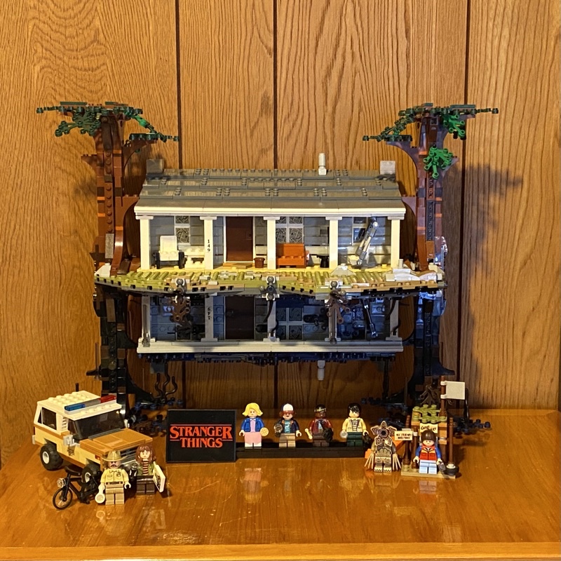 Lego 75810 stranger things 怪奇物語 顛倒世界 私訊6799贈送castle byers