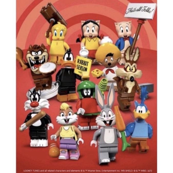 樂高LEGO 71030 樂一通 Looney Tunes Minifigures 兔寶寶 大嘴怪 崔弟