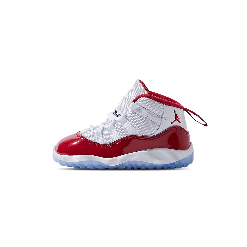 Nike Jordan 11 Retro (TD) 小童 白紅 經典 透氣 休閒 運動 籃球鞋 378040-116