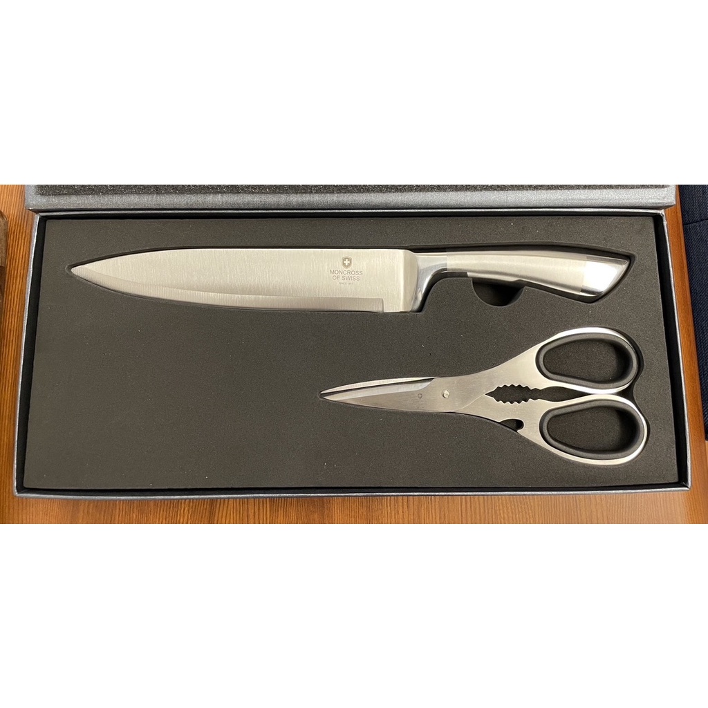 瑞士MONCROSS百年經典工藝限量頂規不鏽鋼刀具與剪刀
