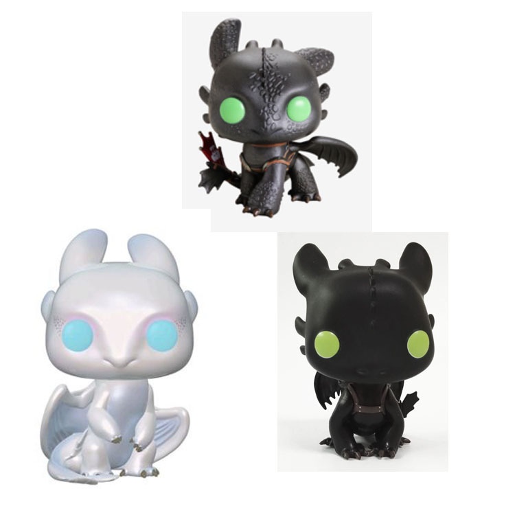 ✚❍┇✒funko POP馴龍高手3 馴龍記夜煞無牙仔Toothless light fury 光煞