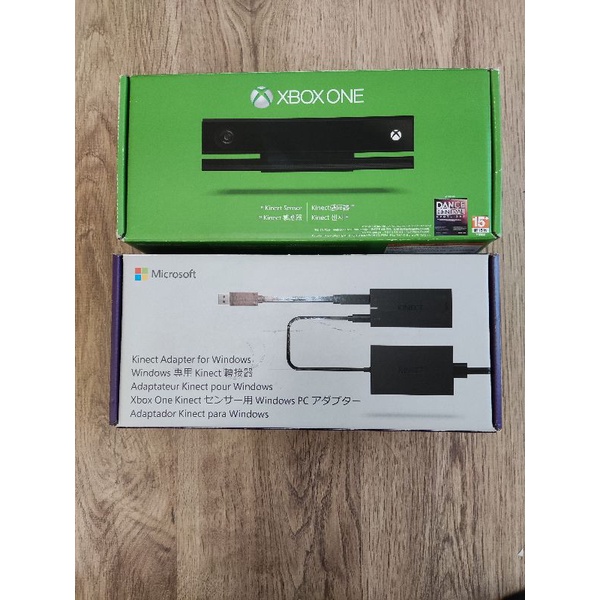 全新未使用 XBOX ONE Kinect感應器 與 Windows專用 Kinect 轉接器