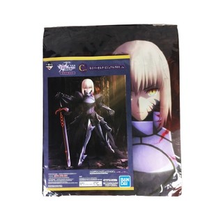 一番賞 Fate系列 HF 劇場公開記念 C賞 Saber 黑賽巴（100cm）大褂布 日版現貨《動漫貨櫃玩具批發》