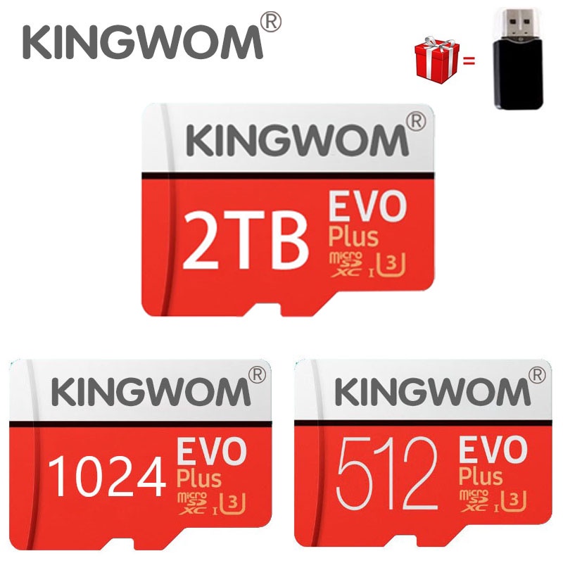 存儲卡 512GB/1TB/2TB 閃存高速 SD 迷你(適用於移動無人機閉路電視行車記錄儀)
