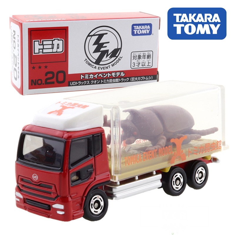 TOMICA EVENT MODEL 20 NISSAN UD 昆蟲搬運車 甲蟲 卡車 獨角仙 限定 會場 TEM