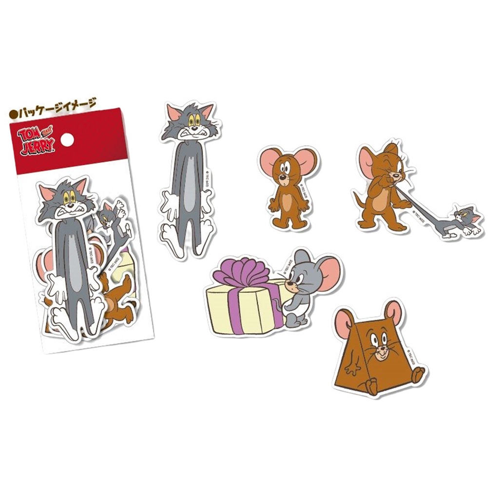 【盧卡斯偷椅子】現貨 日貨 日本原裝進口 湯姆貓與傑利鼠 Tom &amp; Jerry 貼紙