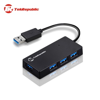 九成新 TekRepublic 高速 USB 3.0 4埠 HUB 集線器 TUH-300 高速擴展器 USB擴充分線器