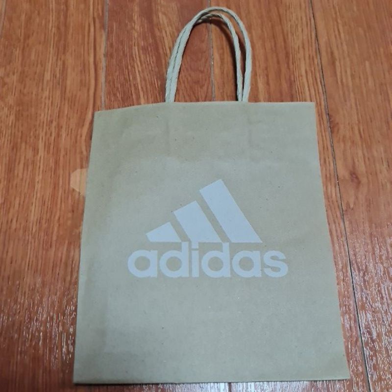 ☆全新 - adidas愛迪達 - 牛皮紙袋 - 日本帶回 -  JAPAN - 小牛皮紙袋