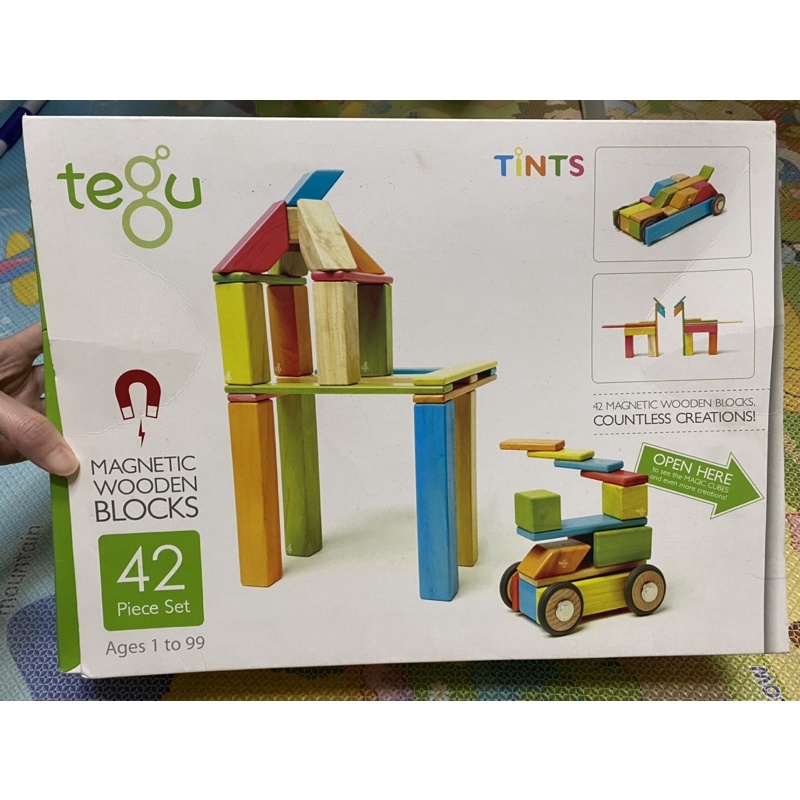 tegu 磁性積木 42pcs 二手