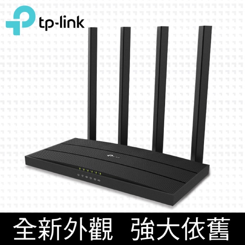 「二手良品」TP-Link Archer A6 AC1200 無線 MU-MIMO Gigabit 路由器 分享器