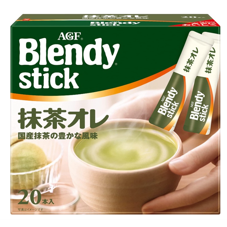 【現貨】日本進口 AGF Blendy 抹茶歐蕾 抹茶拿鐵 20入