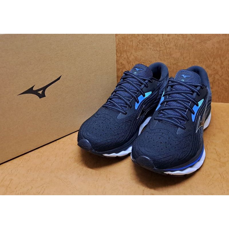 ✩Pair✩ 美津濃 MIZUNO WAVE SKY 6 男慢跑鞋 輕量 J1GC220255 Enerzy 避震極佳