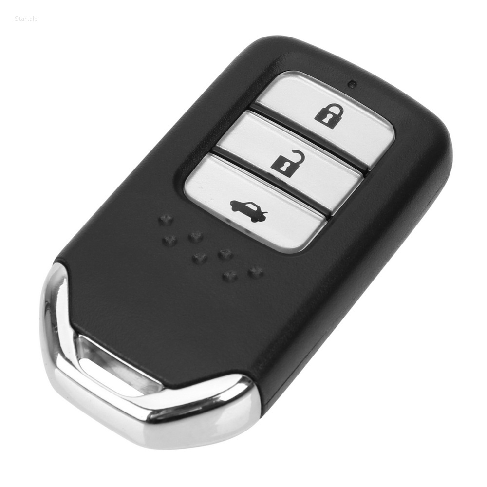 HONDA 適用於本田雅閣 CRV 的 3 按鈕汽車更換零件汽車鑰匙盒 Fob 智能遙控 ar 鑰匙殼