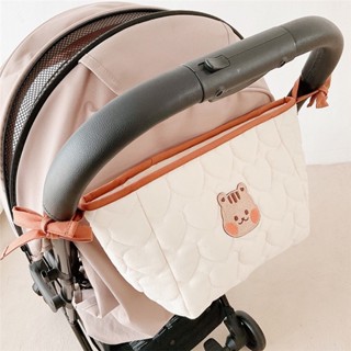⭐️臺灣現貨⭐️ins風嬰兒床絎縫收納袋、手推車儲物袋、寶寶👶玩具尿布濕紙巾收納袋