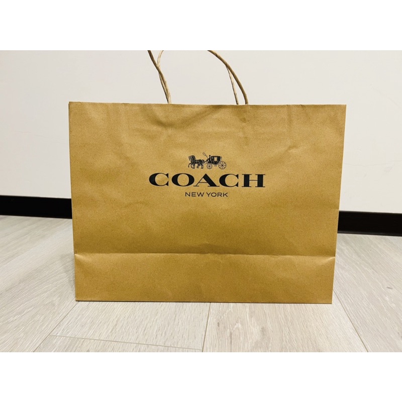 Coach outlet 專用購物手提袋（42 * 34 * 15cm)