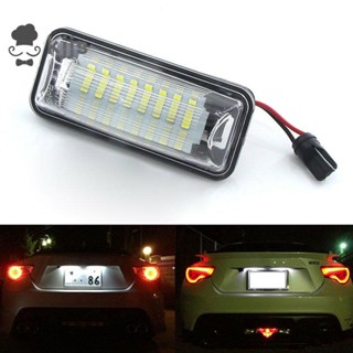 SUBARU 2x LED 車牌燈適用於豐田 FT-86 GT86 斯巴魯 BRZ WRX Forester