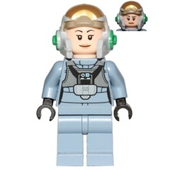 LEGO 樂高 人偶 STARWARS 星際大戰 反抗軍 Rebel Pilot A-wing 駕駛 75150