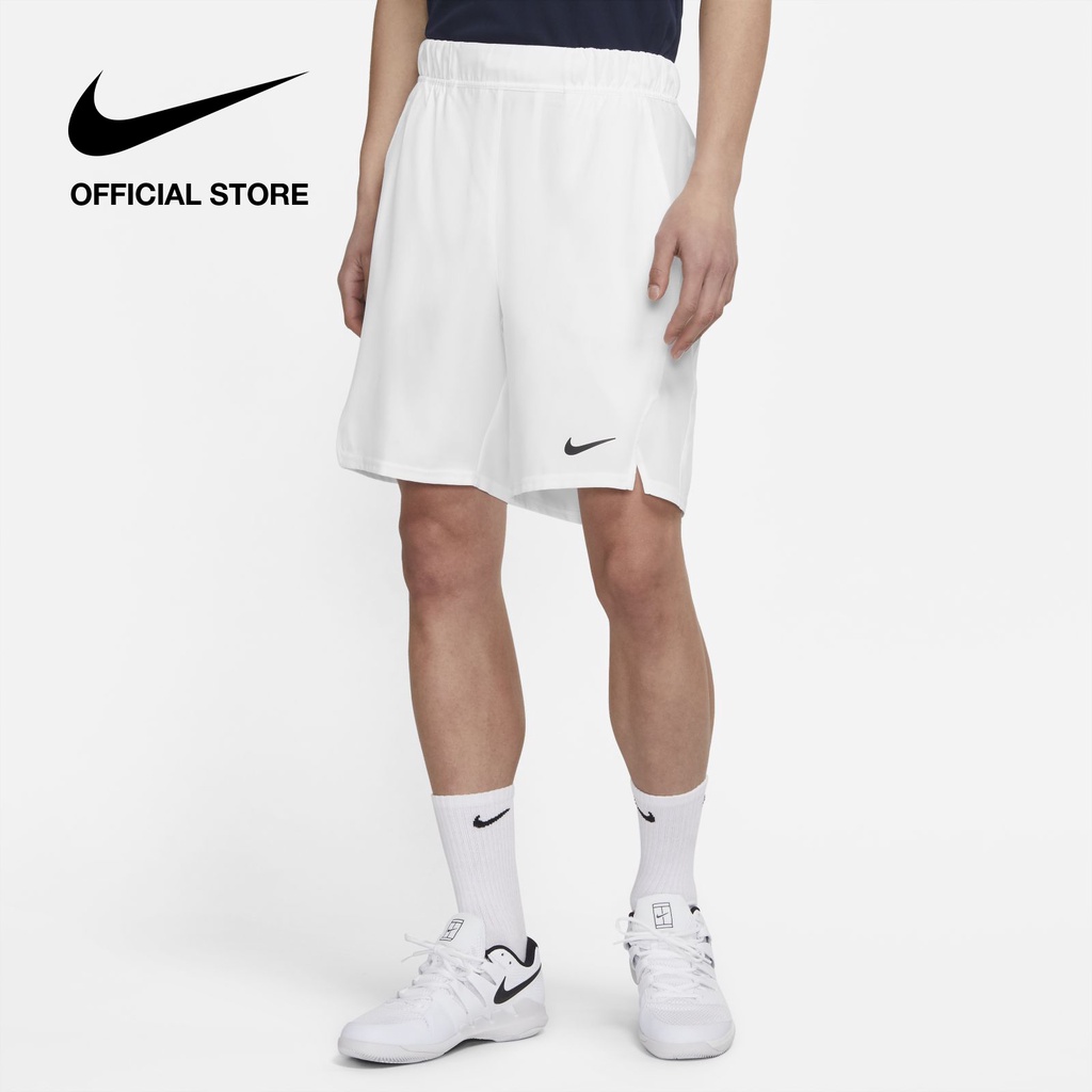 Nike Court Dri-FIT Victory 第 9 號網球短褲白色