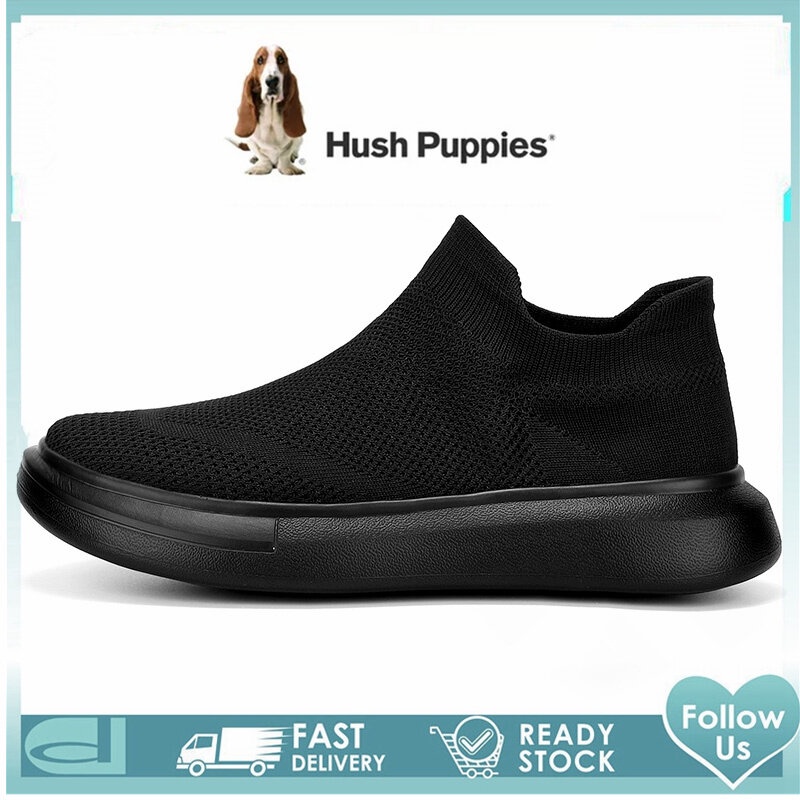 Hush Puppies 鞋男平底鞋男韓國男鞋運動鞋男士運動鞋男士大碼 45 46 帆布鞋