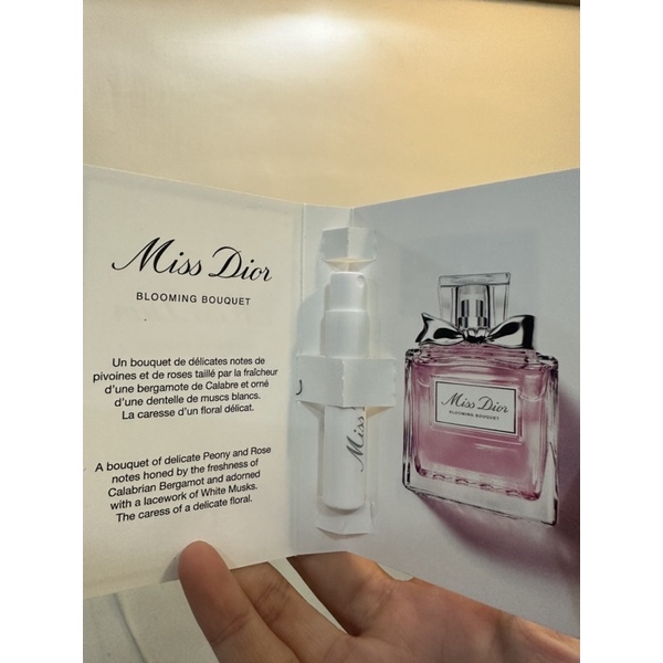 【全新】Miss Dior 迪奧 花漾淡香水1ml 隨身瓶 試用組 旅行組 便宜賣