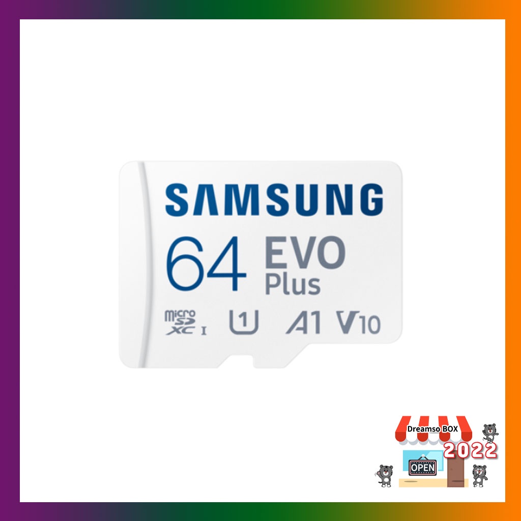 SAMSUNG 三星電子產品 Micro SD 卡 EVO PLUS MB-MC64KA/KR/存儲卡
