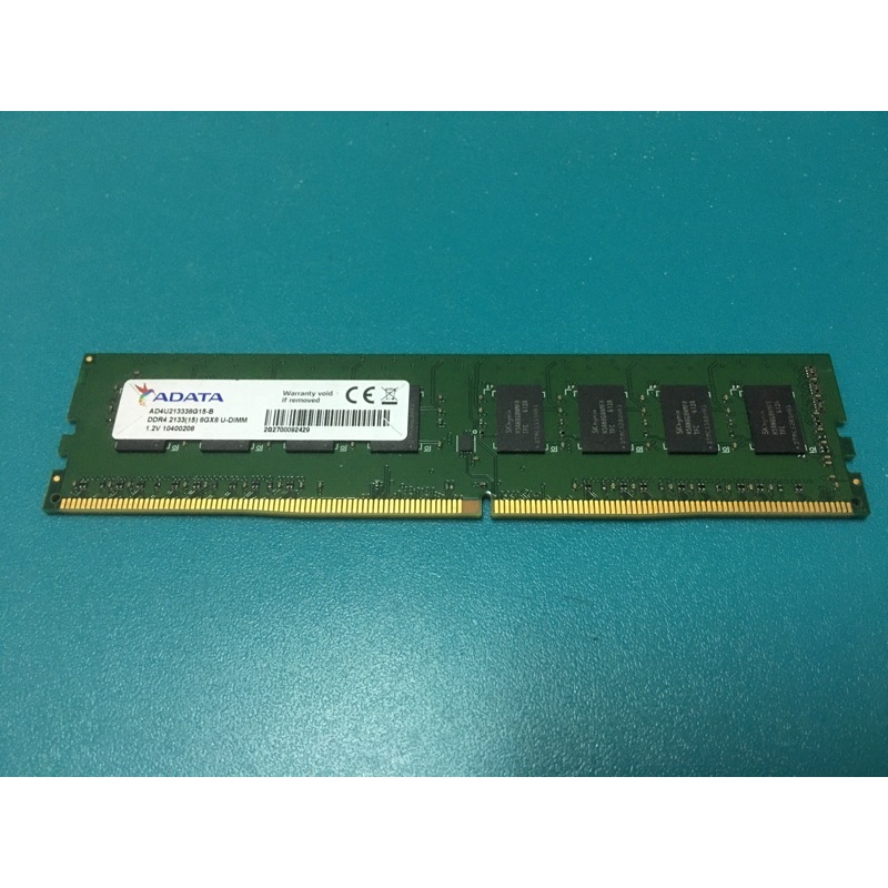 威剛 DDR4 2133 8G RAM 記憶體 單面 AD4U213338G15-B