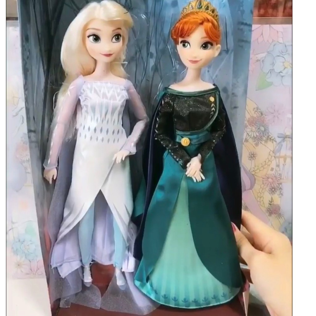 🚀美國正貨🚀美國迪士尼 FROZEN 冰雪奇緣 Elsa 艾莎 Anna 安娜 洋娃娃 娃娃 安娜 皇后 女王