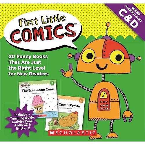 First Little Comics: Guided Reading Levels C & D (+1CD/20冊合售)/Liza Charlesworth eslite誠品