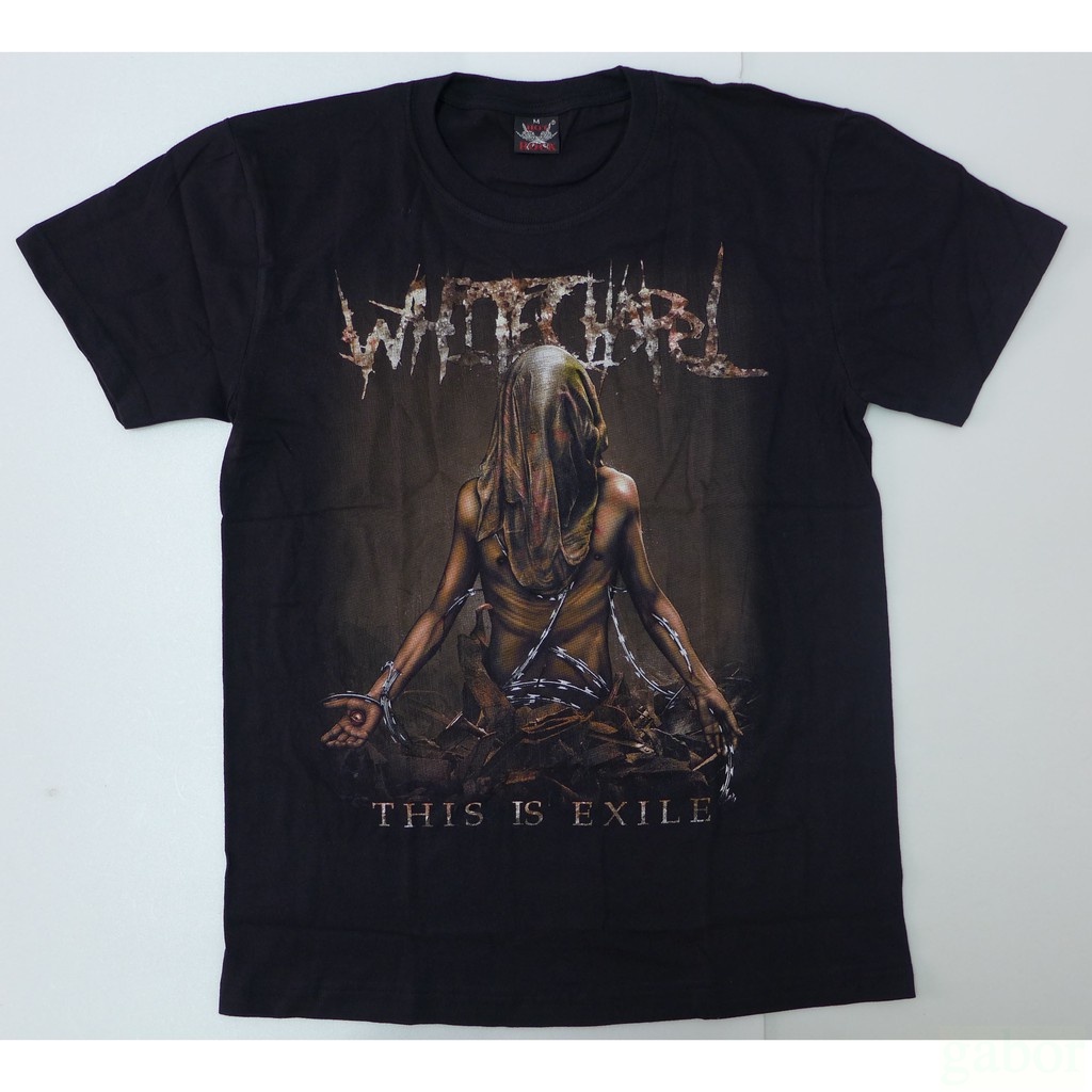 【Mr.17】WHITECHAPEL 白教堂血案樂團 Deathcore 死金 搖滾 死亡金屬 樂團T恤(H520)