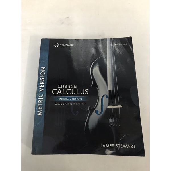 Essential CALCULUS 微積分 原文書