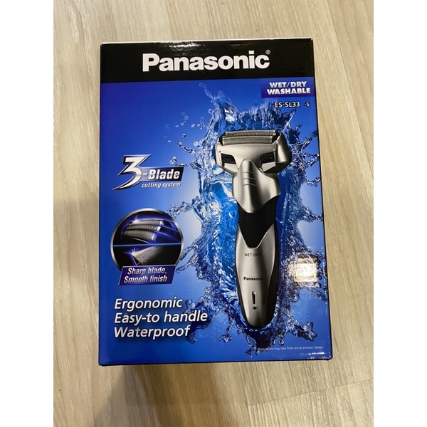[Panasonic] 三刀頭全機水洗 電鬍刀 ES-SL33