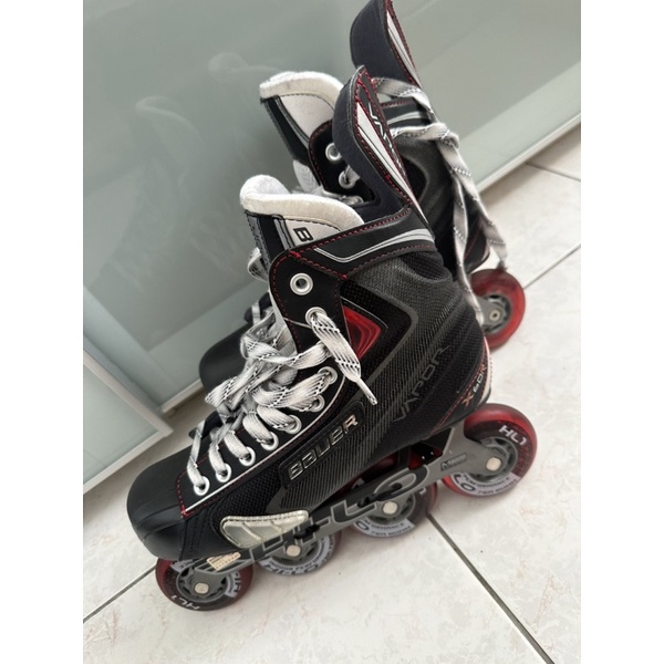 US 9號鞋 9成新鮑爾陸地曲棍球鞋 陸地冰球鞋 直排輪 Bauer RS Hockey Skates