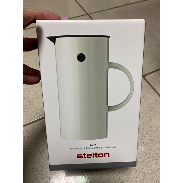 Stelton 啄木鳥真空保溫壺（白色）