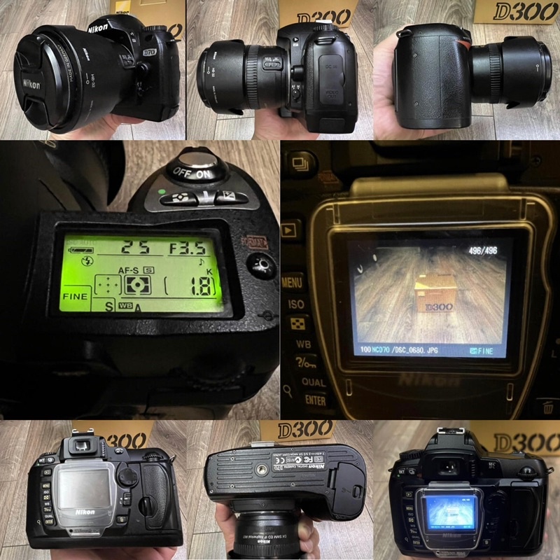 Nikon D70主機+18-70mm鏡頭+10.5mm超廣角鏡頭 三樣一起售